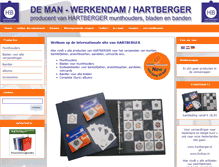 Tablet Screenshot of hartberger.com